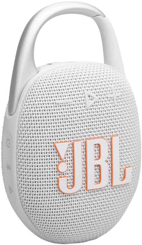 Портативна акустика JBL Clip 5 White (JBLCLIP5WHT)
