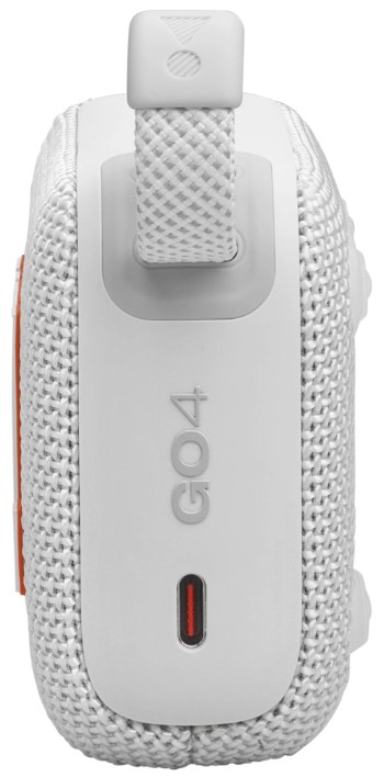 Портативна акустика JBL Go 4 White (JBLGO4WHT)