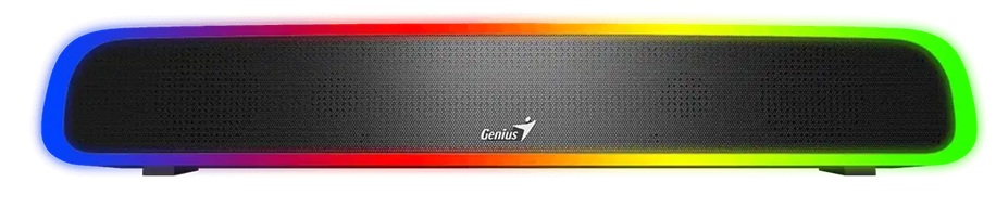 Акустика Genius USB SoundBar 200BT, 4W, Bluetooth, RGB, Black
