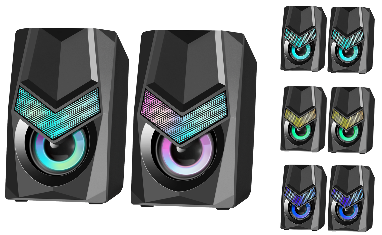 Акустика Defender 2.0 Solar 1 6Вт (65401)