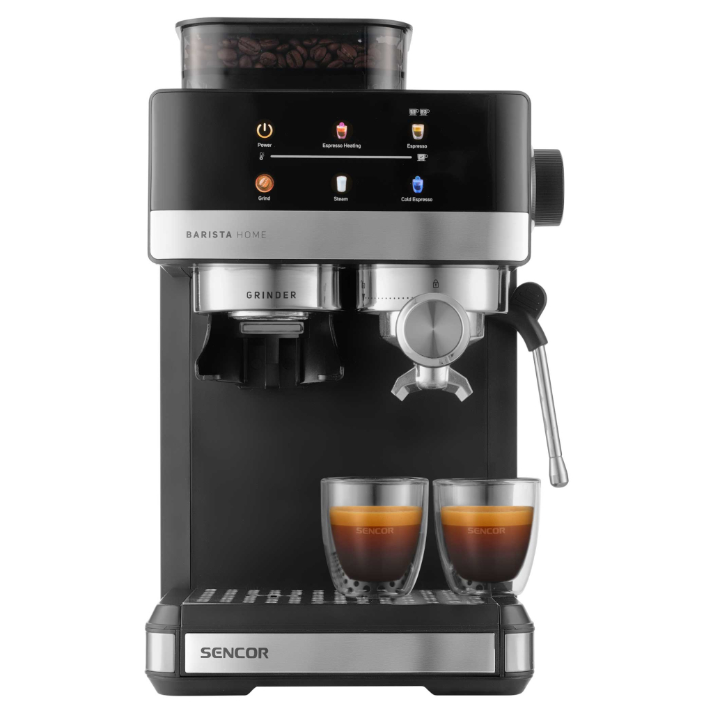 Ріжкова кавоварка еспресо Sencor SES5000SS