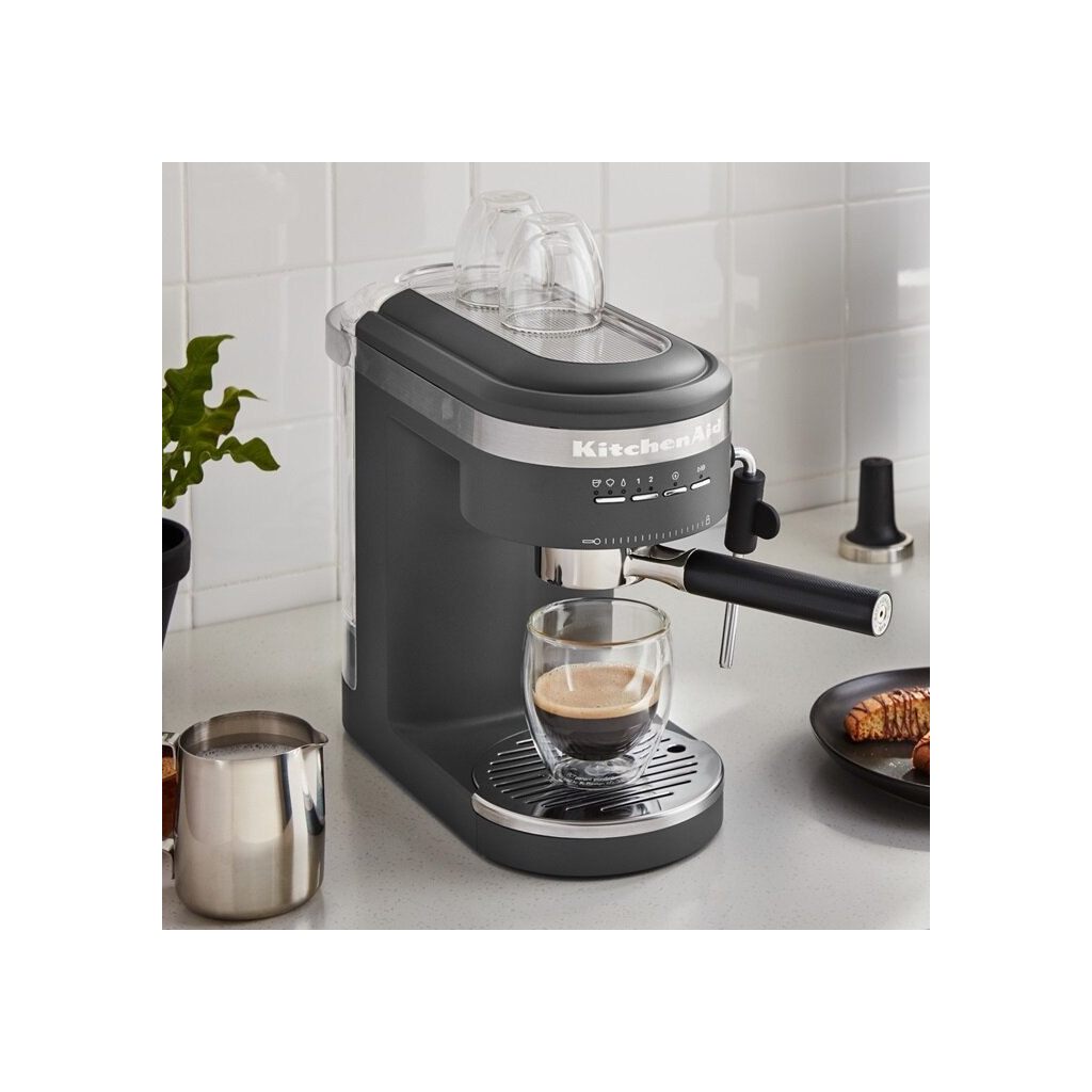 Ріжкова кавоварка еспресо KitchenAid 5KES6503EBK