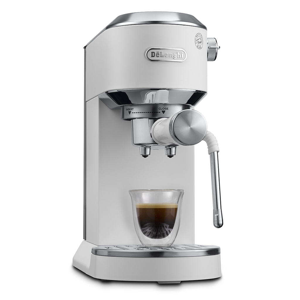 Ріжкова кавоварка еспресо DeLonghi EC 890.WI