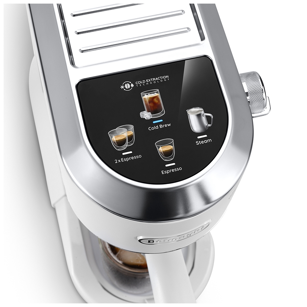 Ріжкова кавоварка еспресо DeLonghi EC 890.WI
