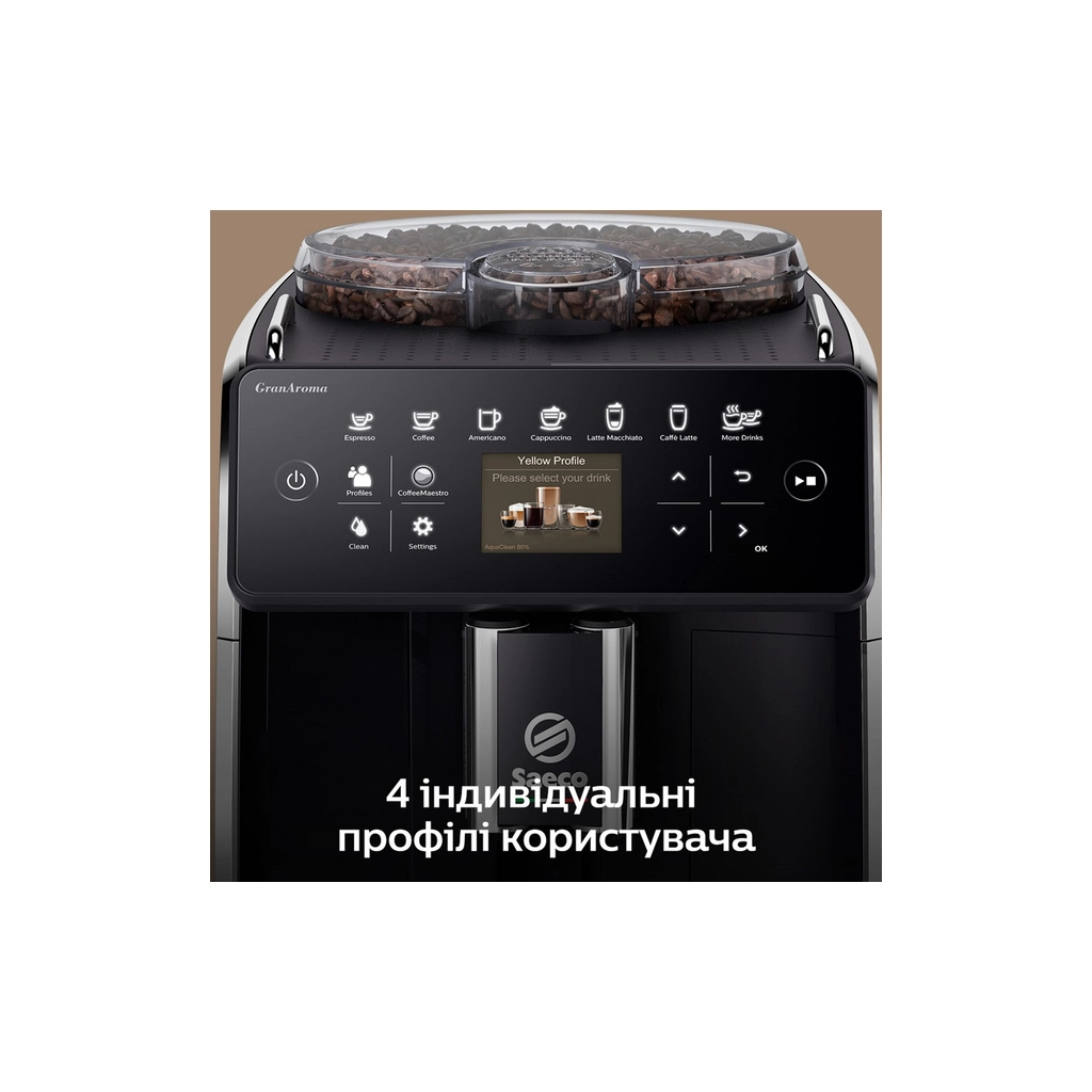 Кавомашина Saeco GranAroma SM 6480/00 (SM6480/00)