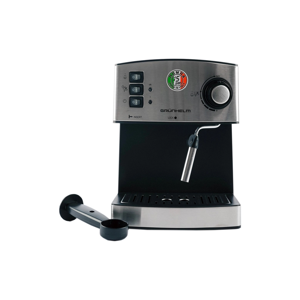 Ріжкова кавоварка еспресо Grunhelm GEC15