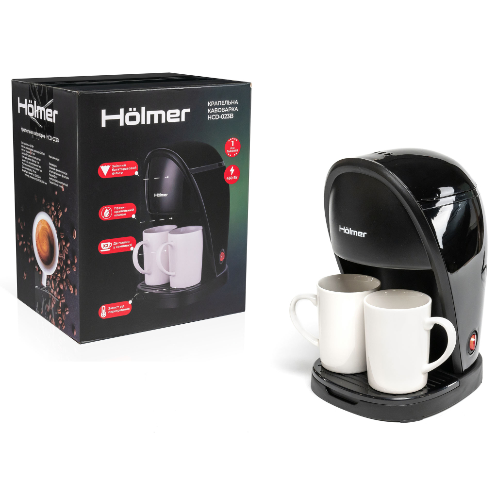 Крапельна кавоварка Hölmer HCD-023B