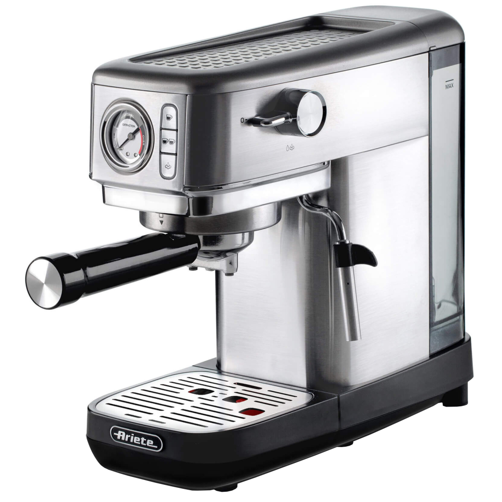 Ріжкова кавоварка еспресо Ariete 1381 Silver (00M138110AR0)