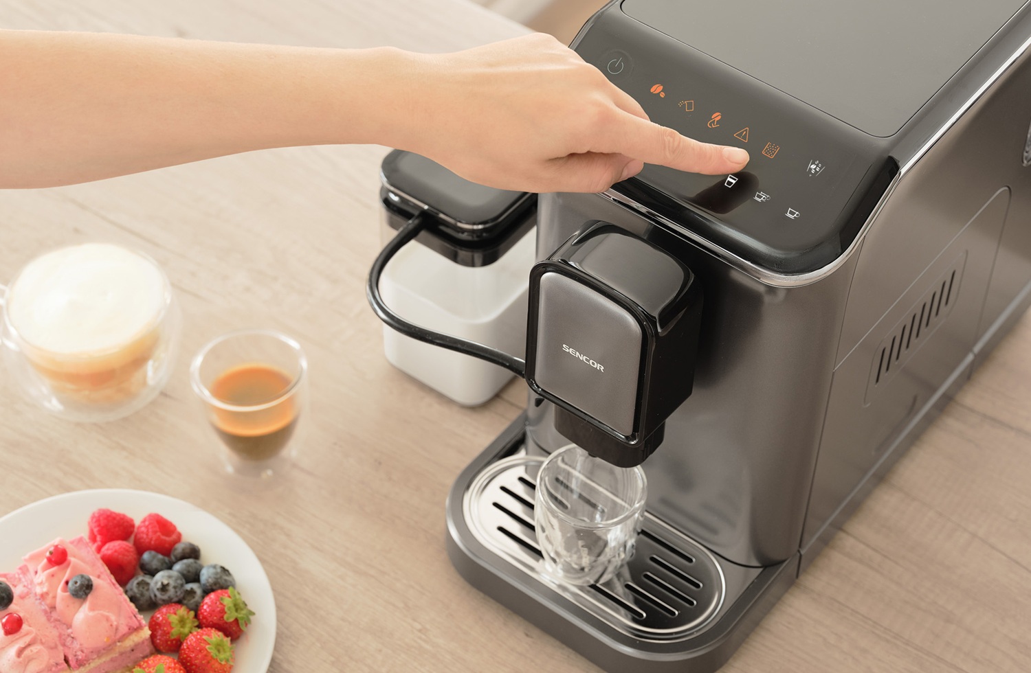 Кавомашина Sencor SES 8000BK 