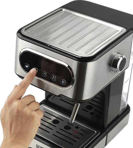 Кавоварка еспресо Hisense HESCM15DBK