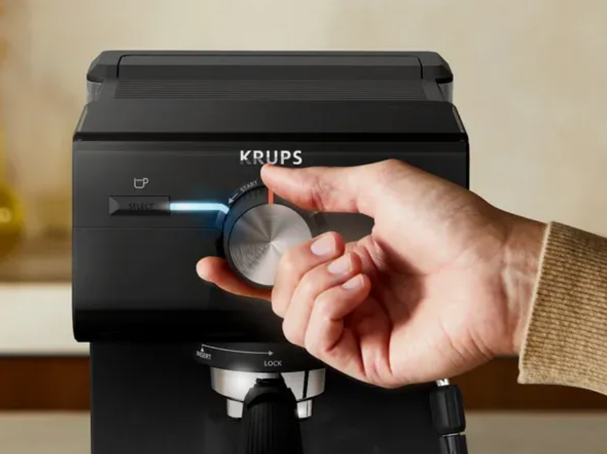 Кавоварка еспресо Krups XP381810 OPIO BLK