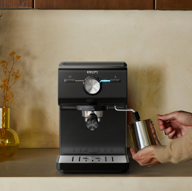 Кавоварка еспресо Krups XP381810 OPIO BLK