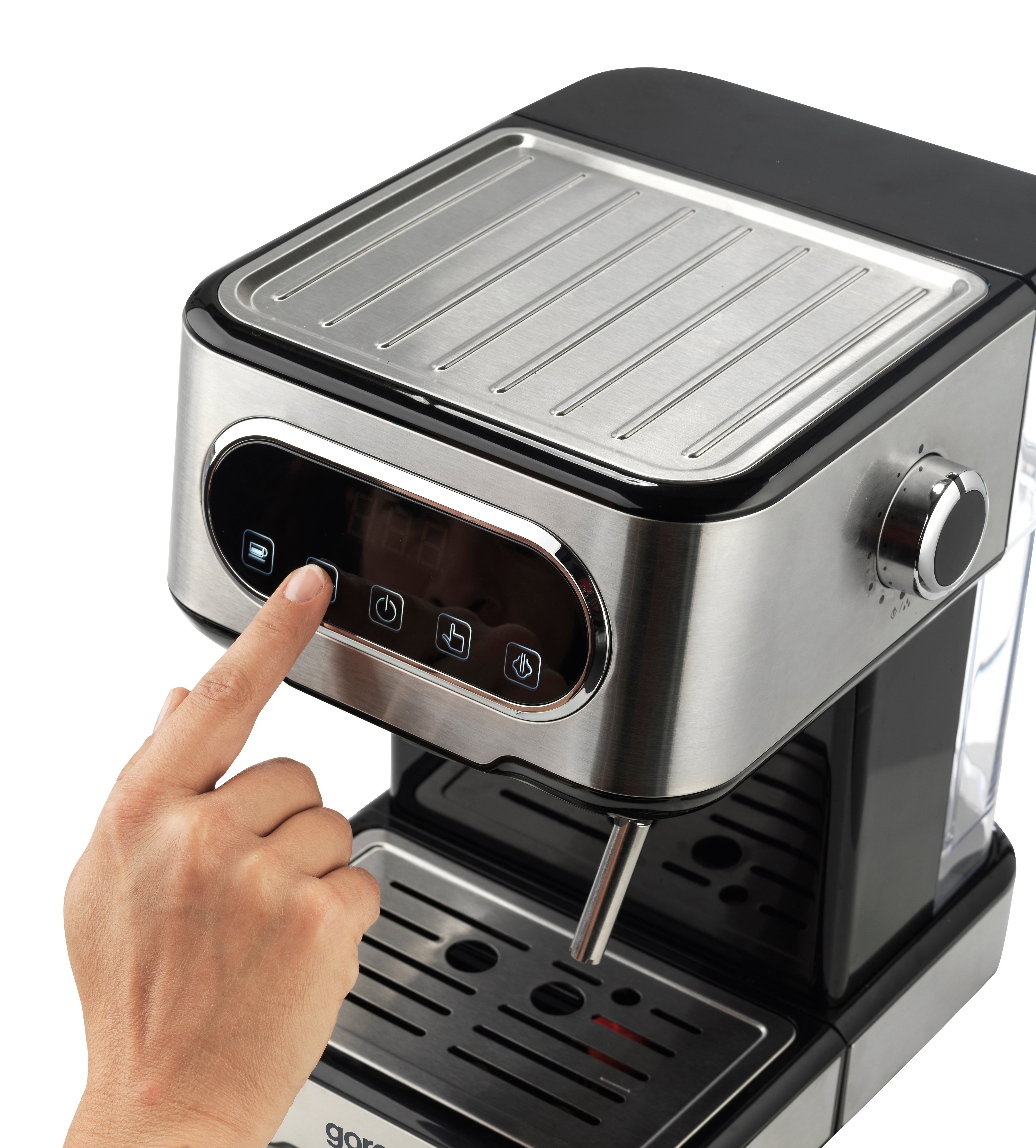 Кавоварка еспресо Gorenje ESCM 15 DBK (CM5403F-GS)