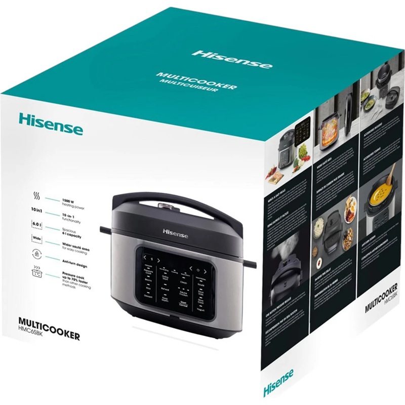 Мультиварка-скороварка Hisense HMC6SBK
