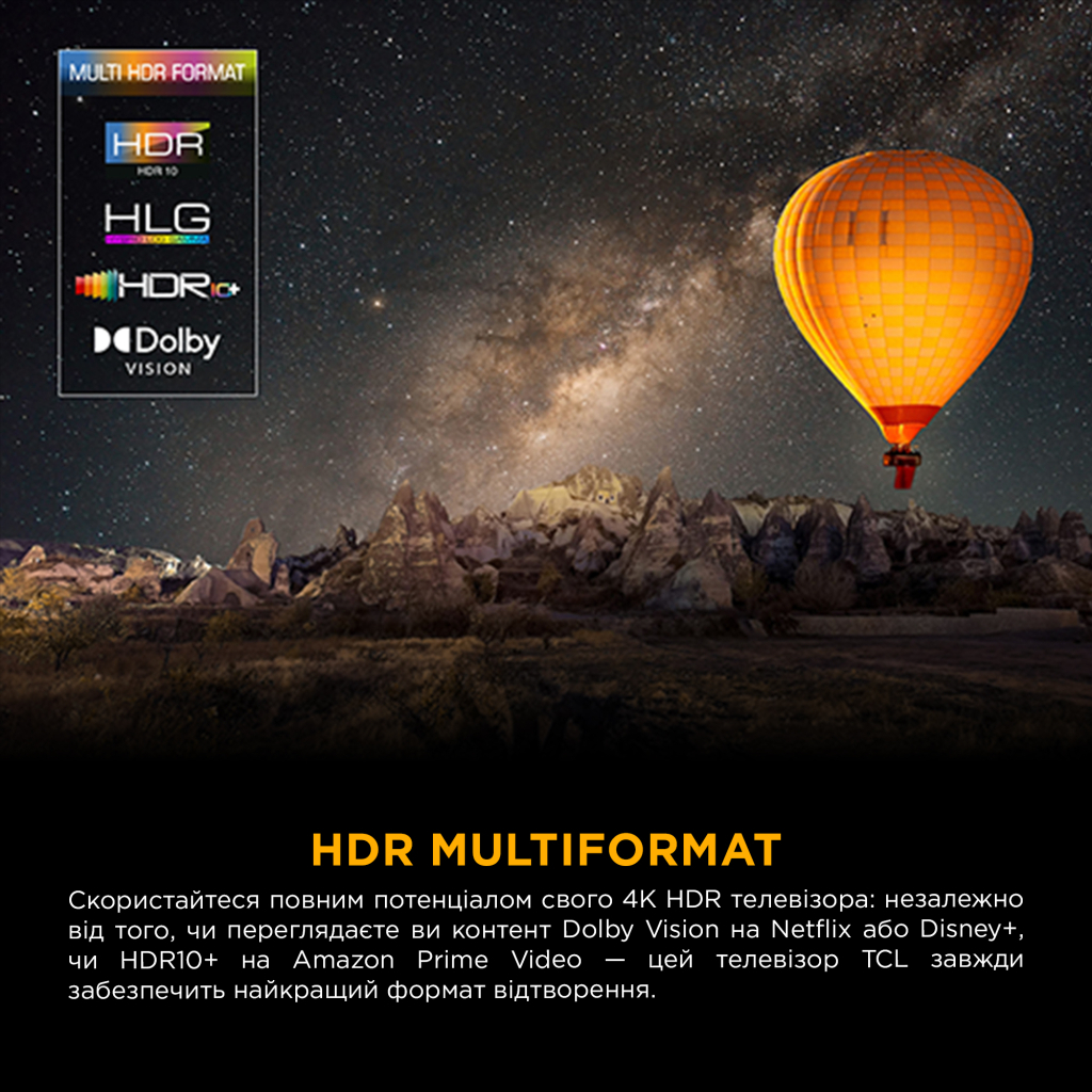 Телевізор TCL 75P8K