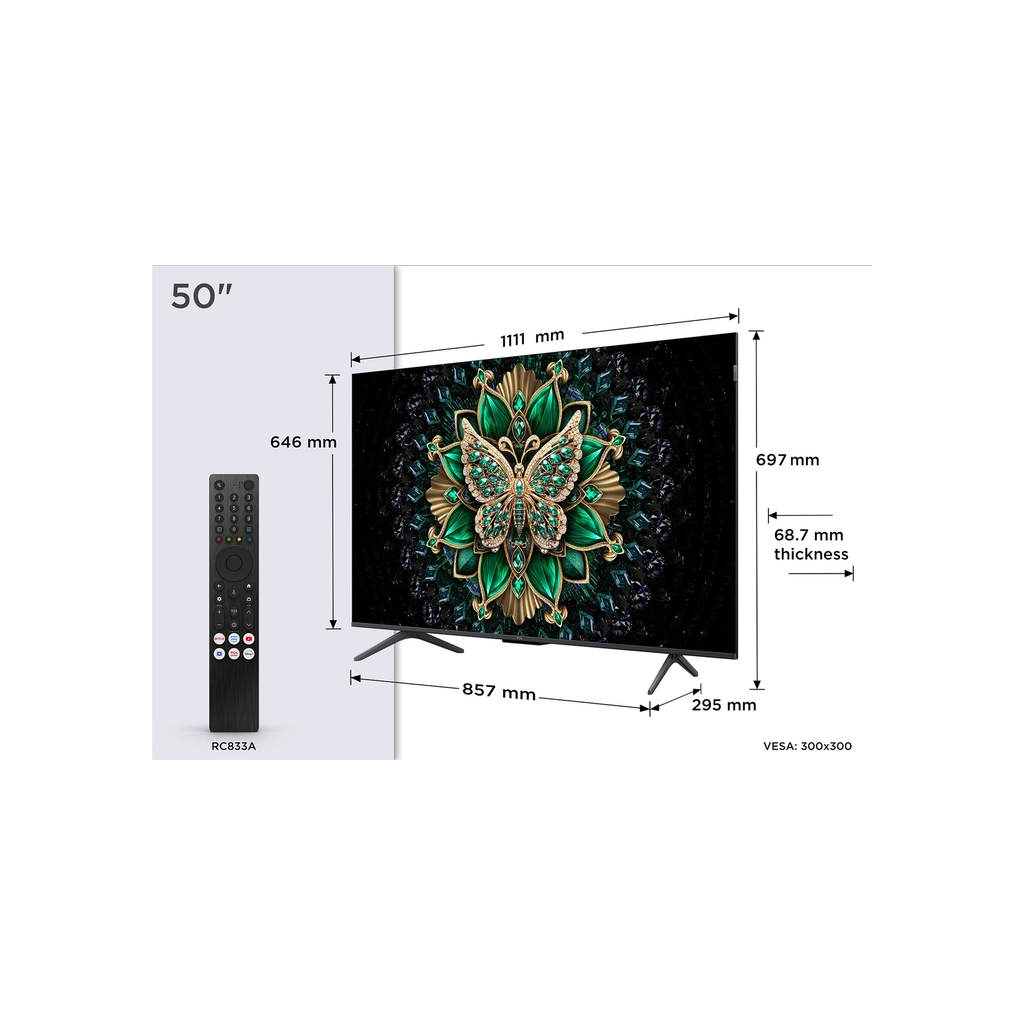 Телевізор TCL 50C6K