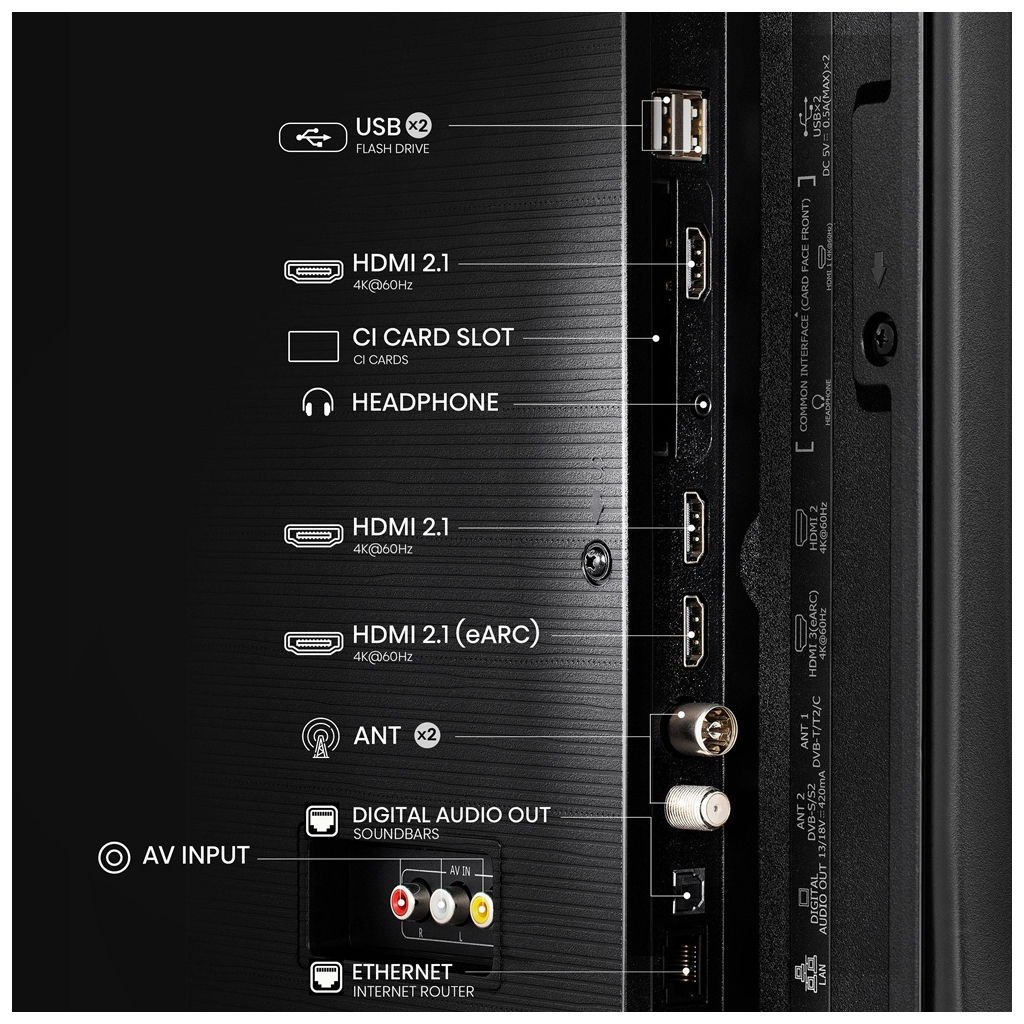 Телевізор Hisense 50E7Q