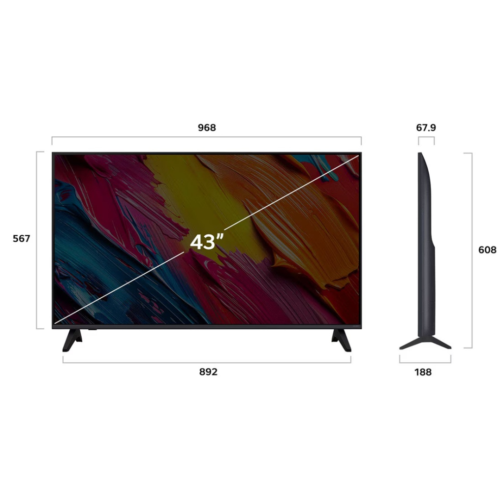 Телевізор LG 43QNED70A6A