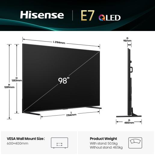 LED-телевізор Hisense 98E7Q