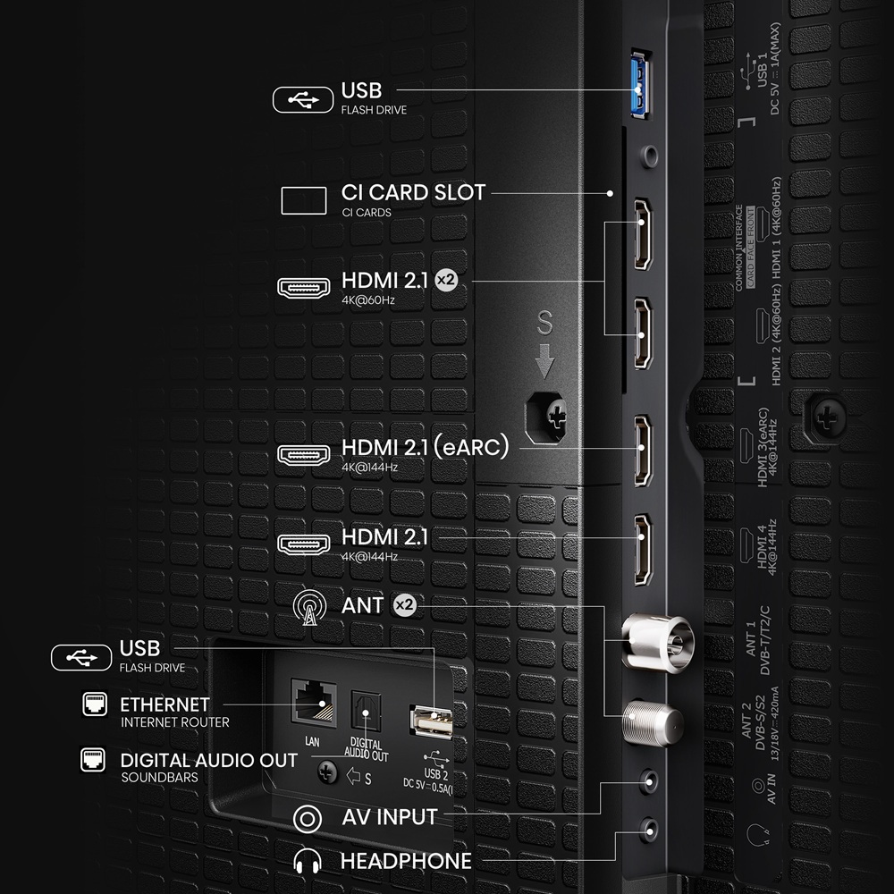 LED-телевізор Hisense 100E7Q PRO 