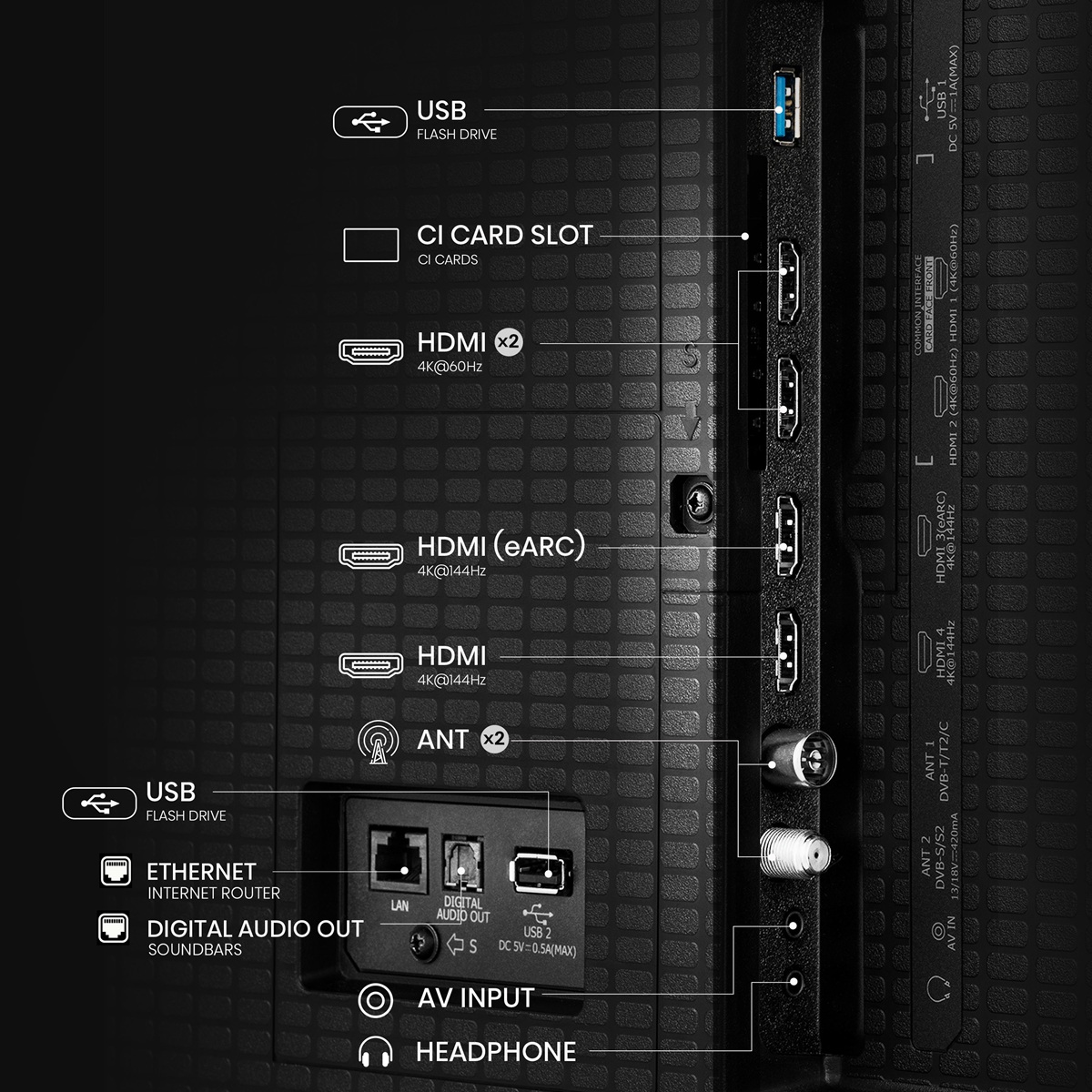 LED-телевізор Hisense 50E8Q 