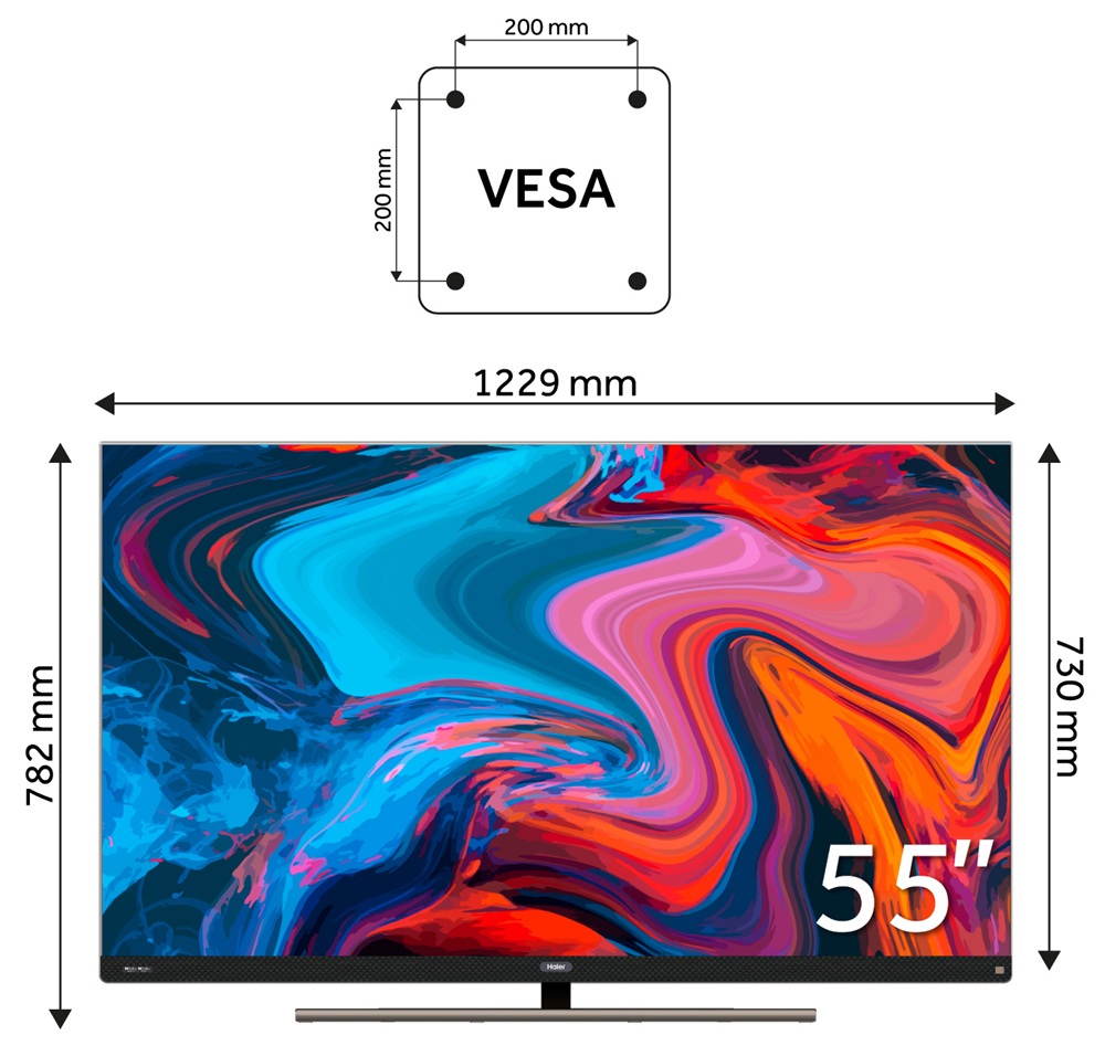 LED-телевізор Haier H55S900UX 