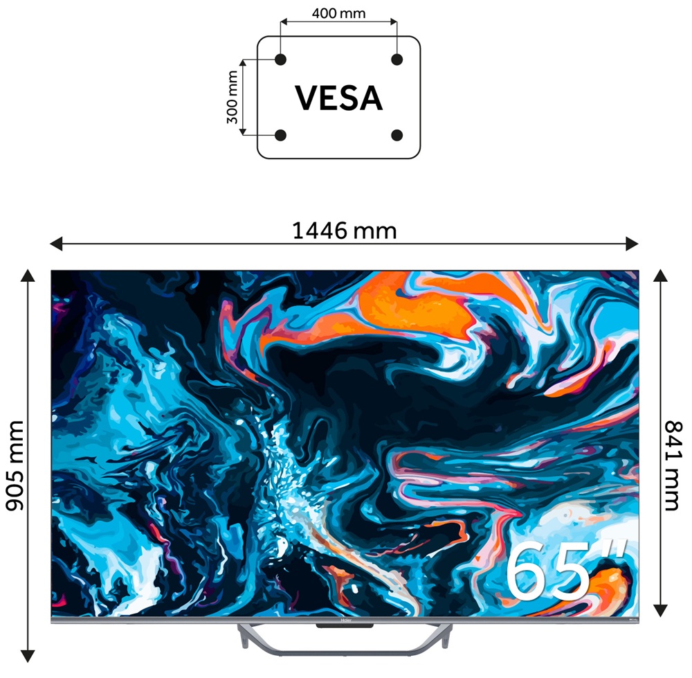 LED-телевізор Haier H65Q800UX 