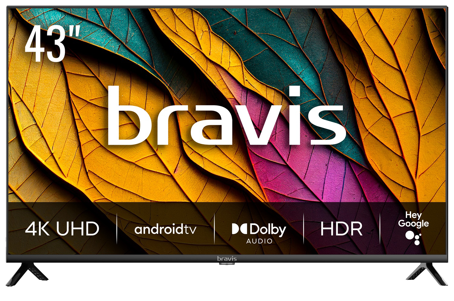 LED-телевізор Bravis 43K6000U 