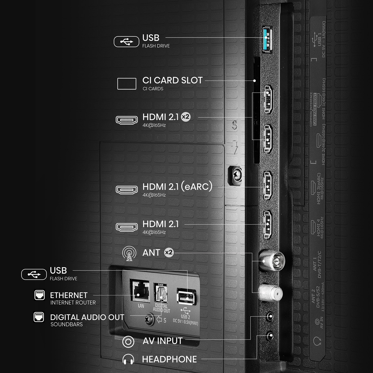 LED-телевізор Hisense 55U7Q PRO 