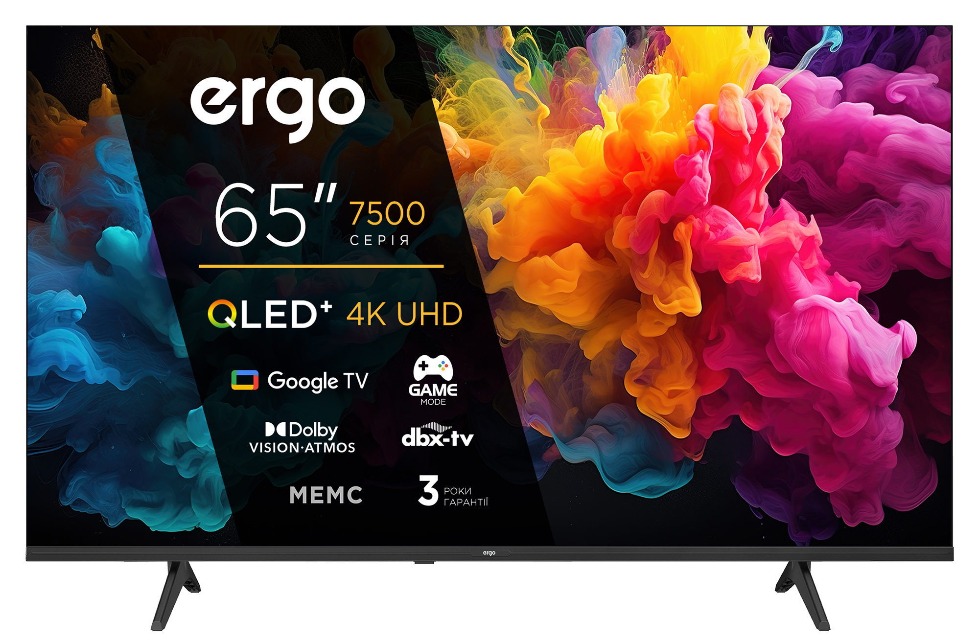 Телевізор ERGO 65JUQ7500