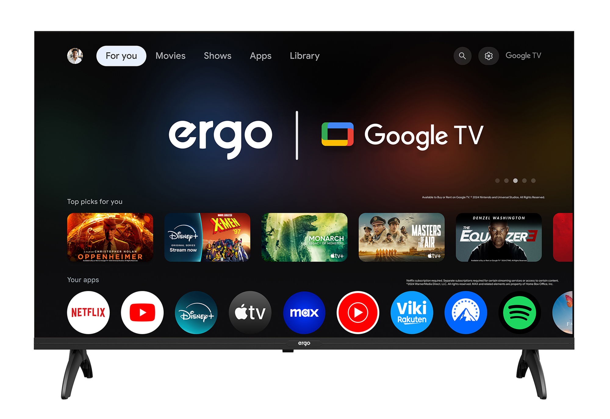 Телевізор ERGO 40JFS6800 