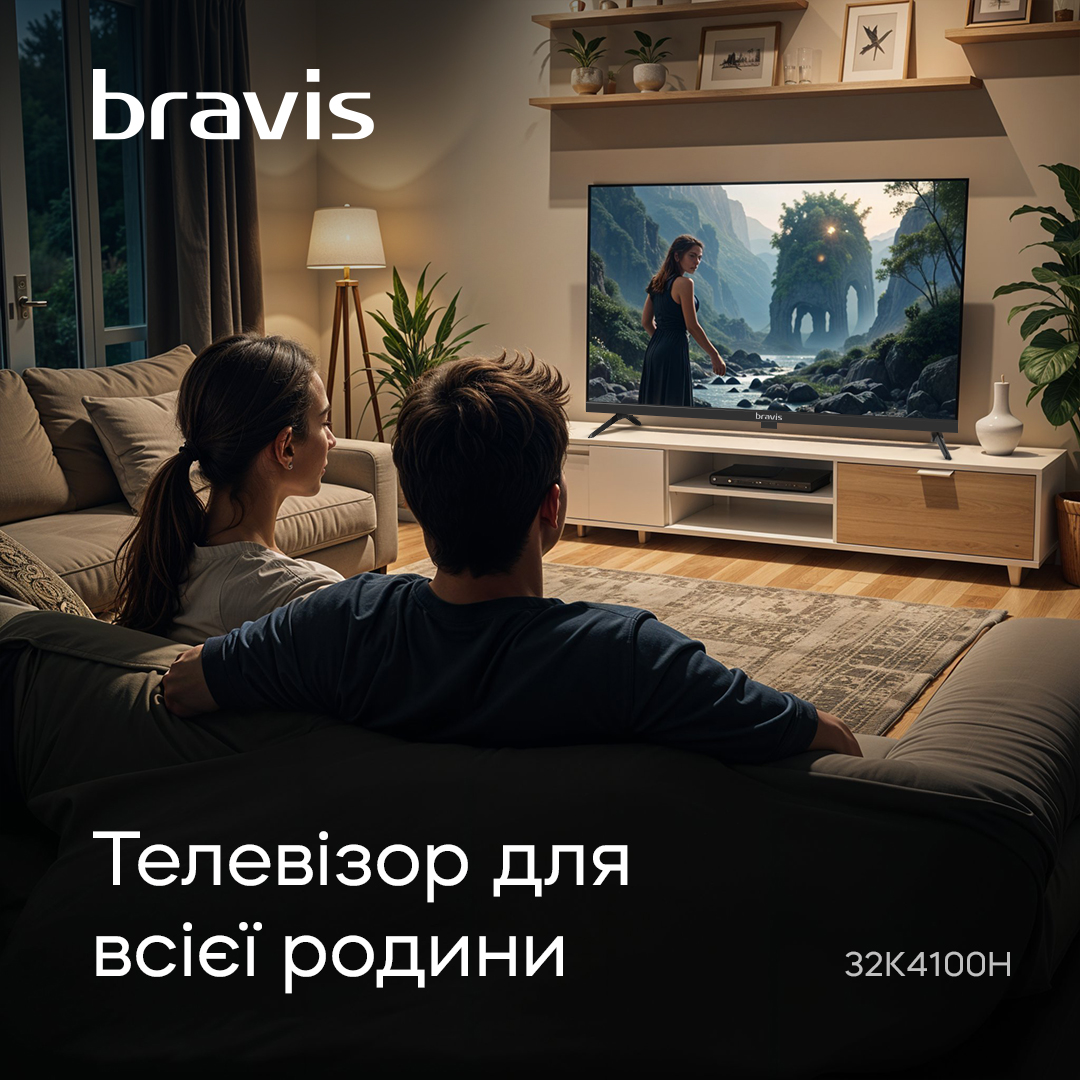 LED-телевізор Bravis 32K4100H 