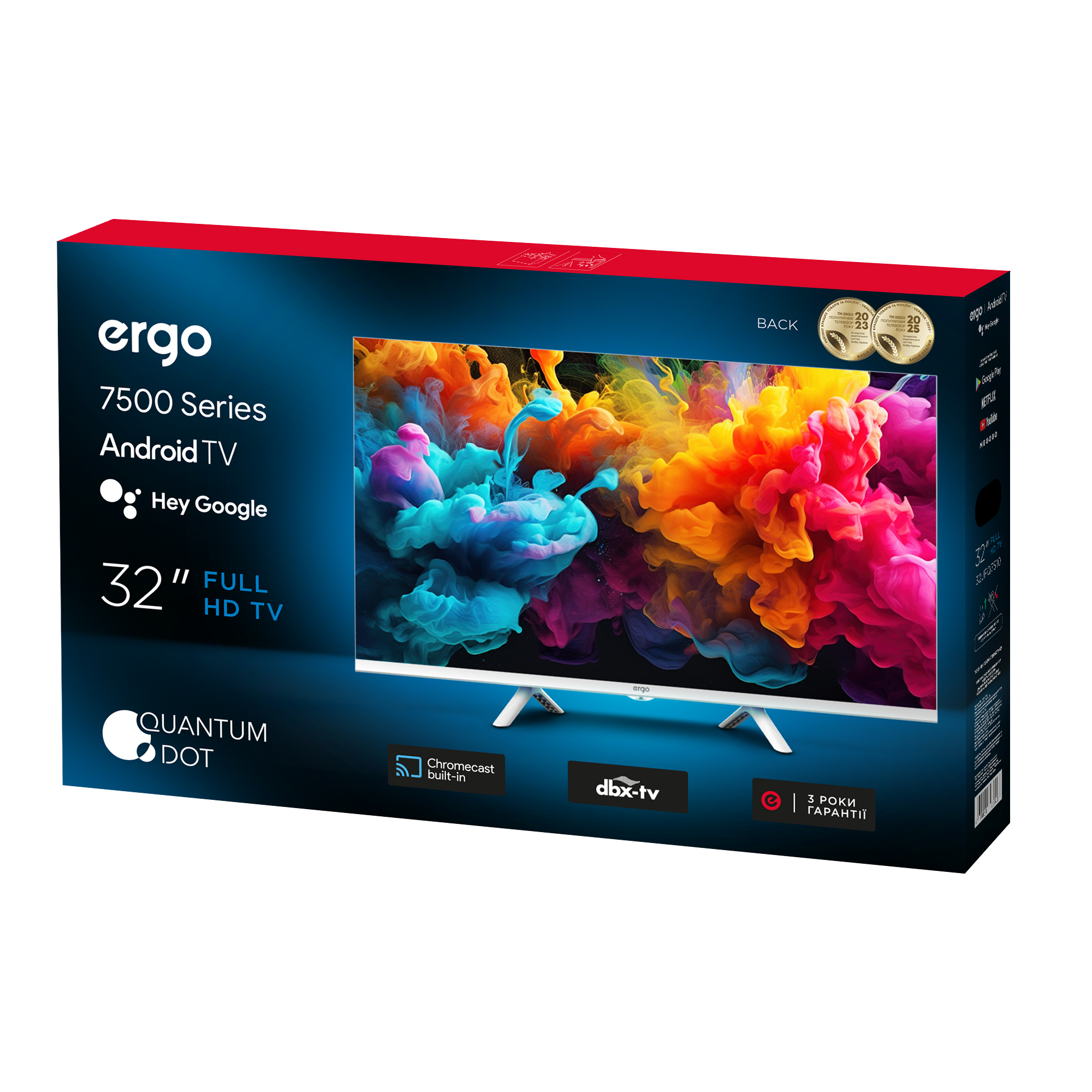 Телевізор ERGO 32JFQ7510