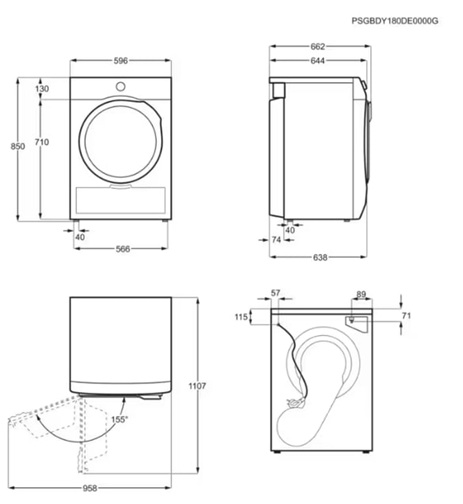 Сушильний автомат Electrolux EW6D283YU