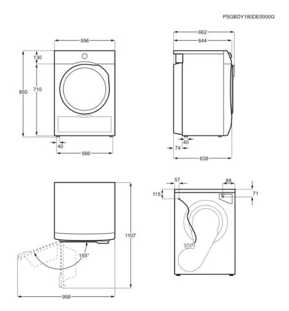 Сушильна машина Electrolux EW6D171YU