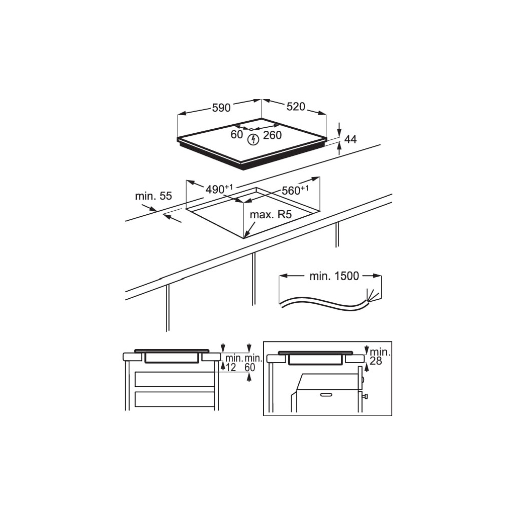 Варочна поверхня Electrolux LIR60433