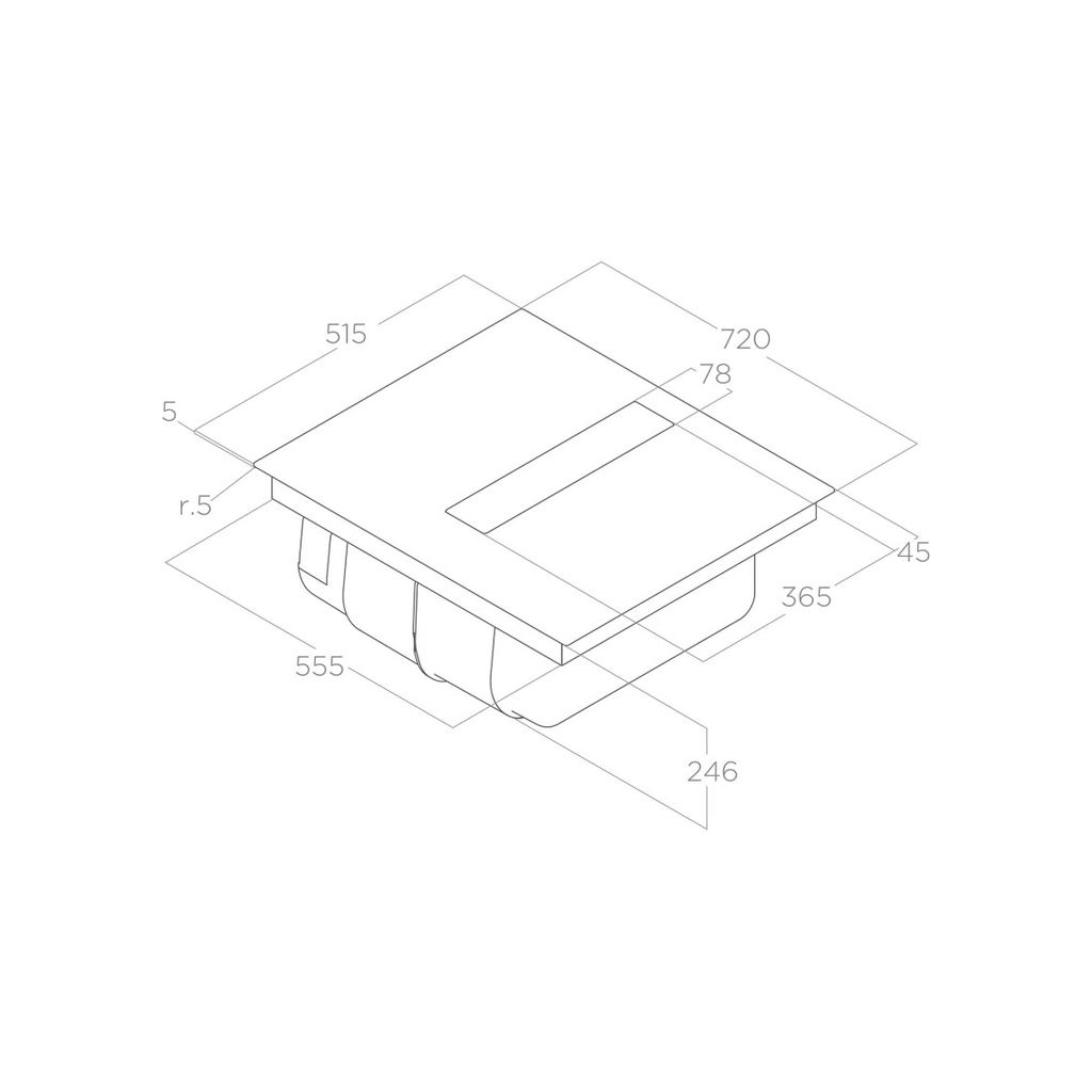 Варочна поверхня Elica NIKOLATESLA FIT BL/A/72