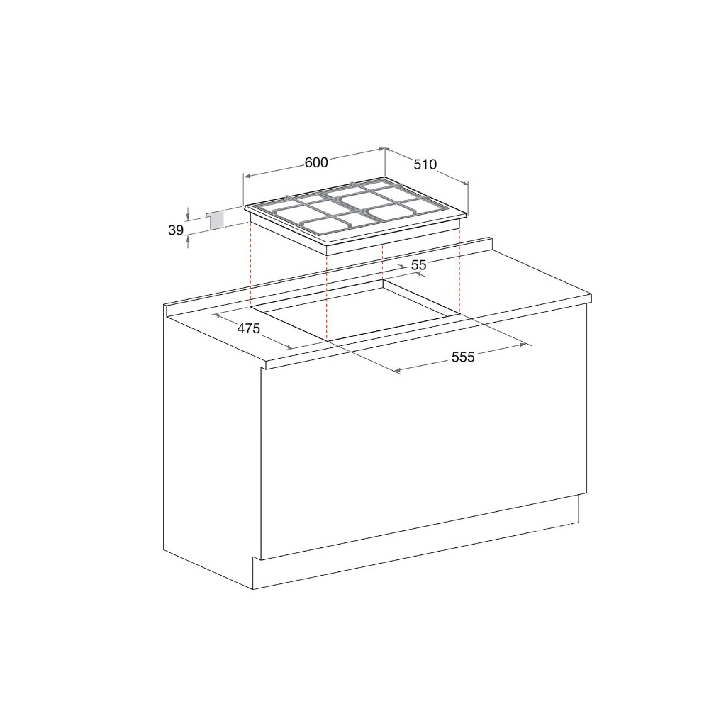 Варочна поверхня Electrolux KGM64311X