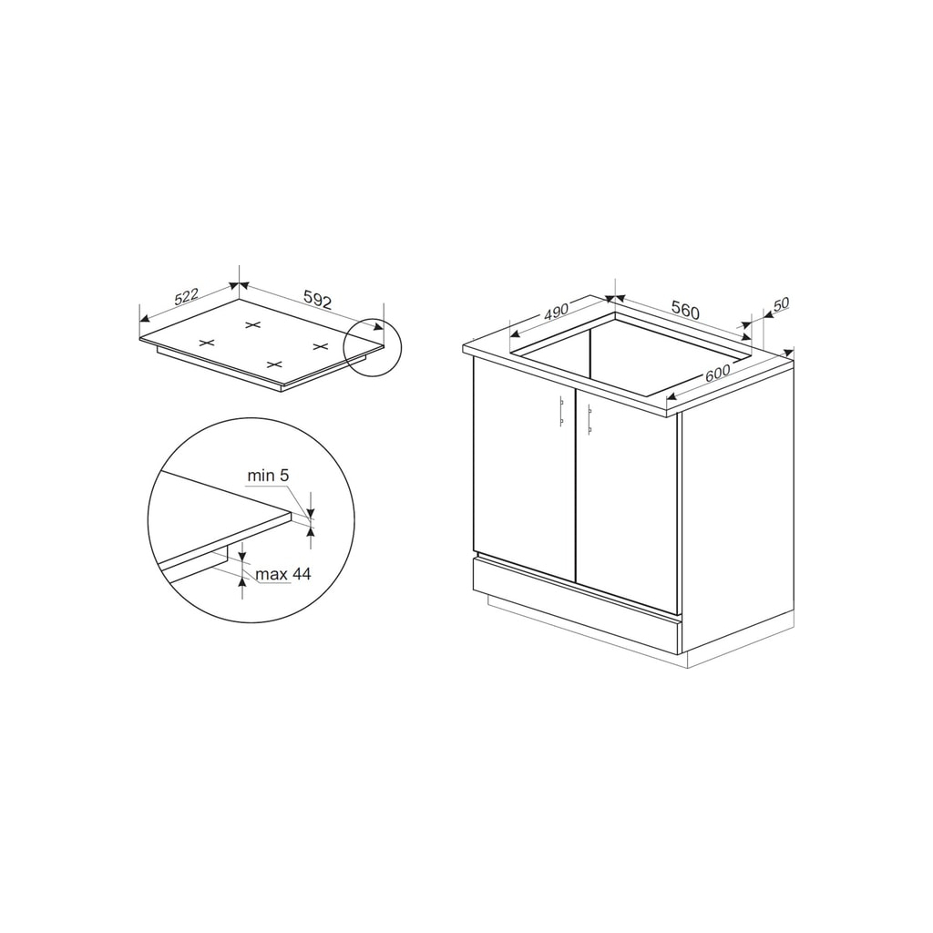 Варочна поверхня Hansa BHI679062