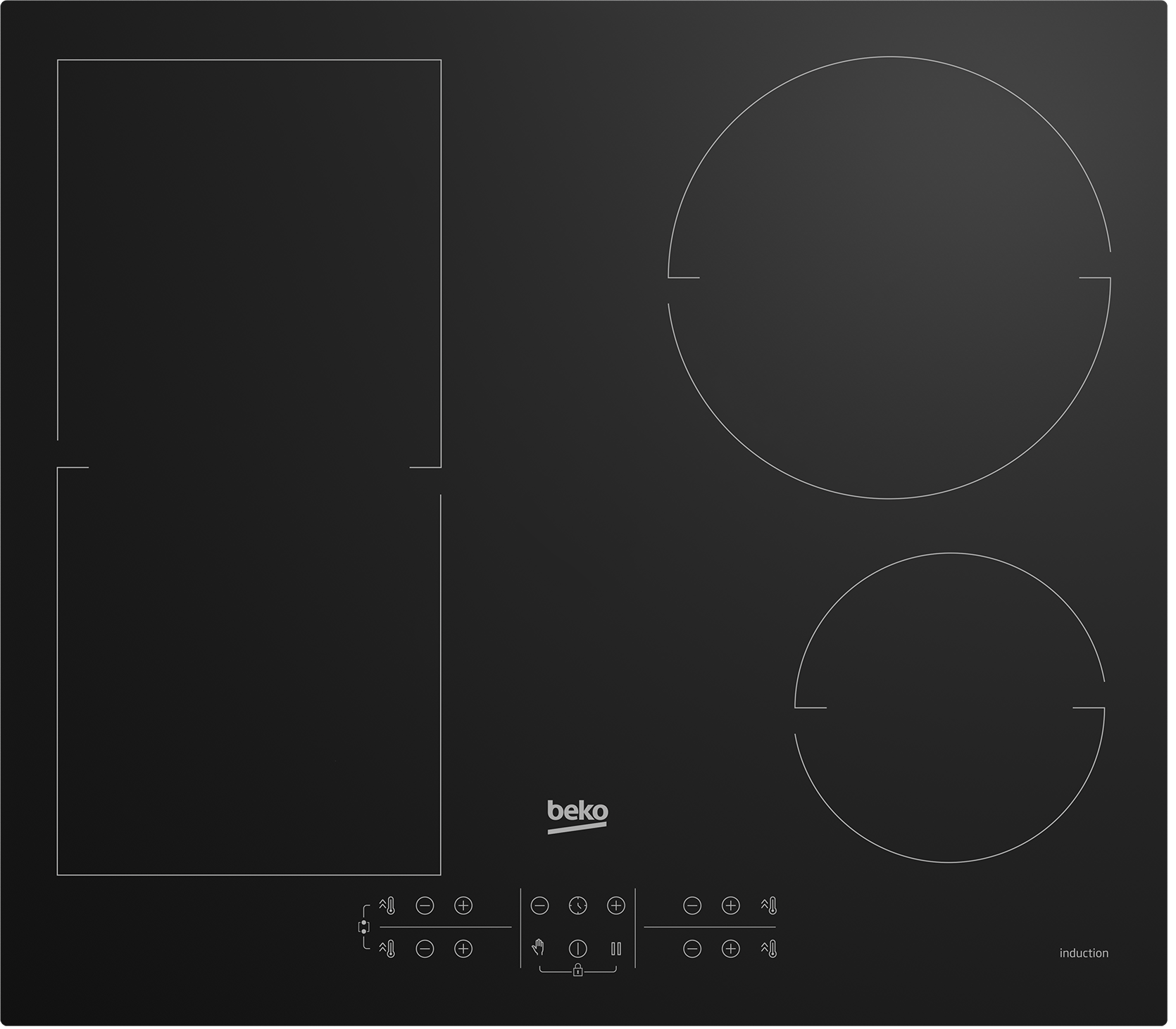 Електрична варильна поверхня Beko HII64200FMT