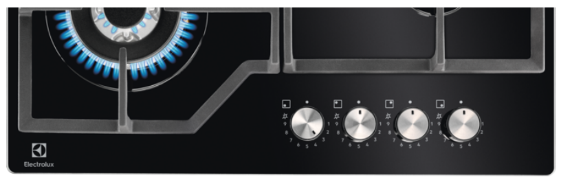 Газова варильна поверхня Electrolux KGG64362K