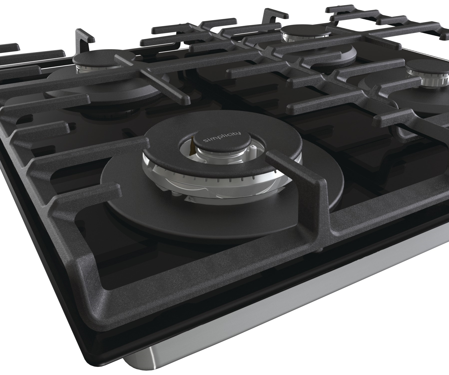 Газова варильна поверхня Gorenje GTW642SYB (BG6BB-G0B)