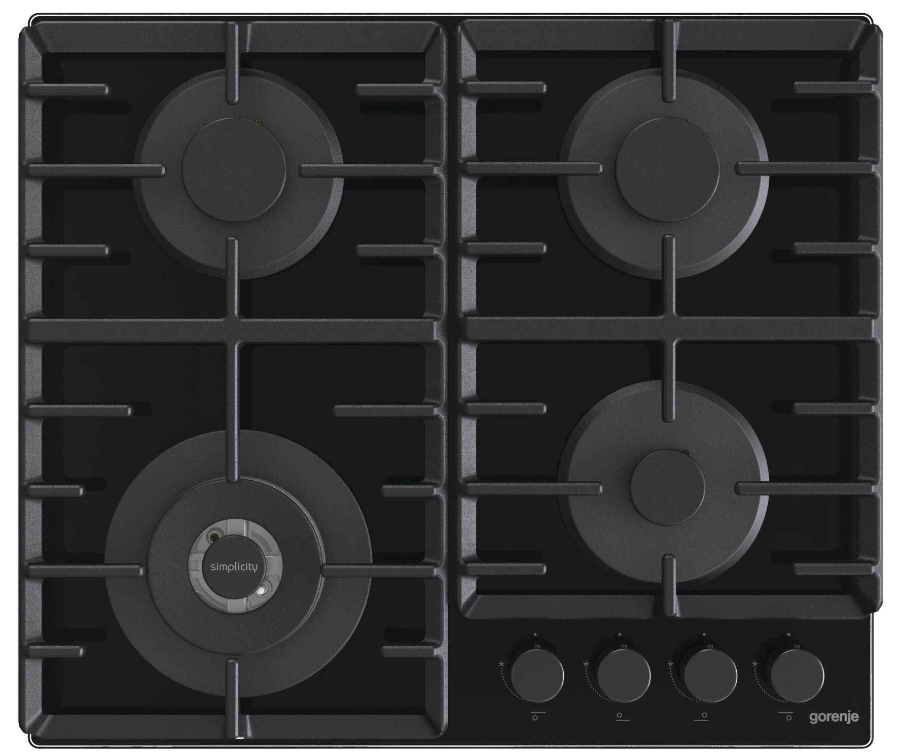 Газова варильна поверхня Gorenje GTW642SYB (BG6BB-G0B)