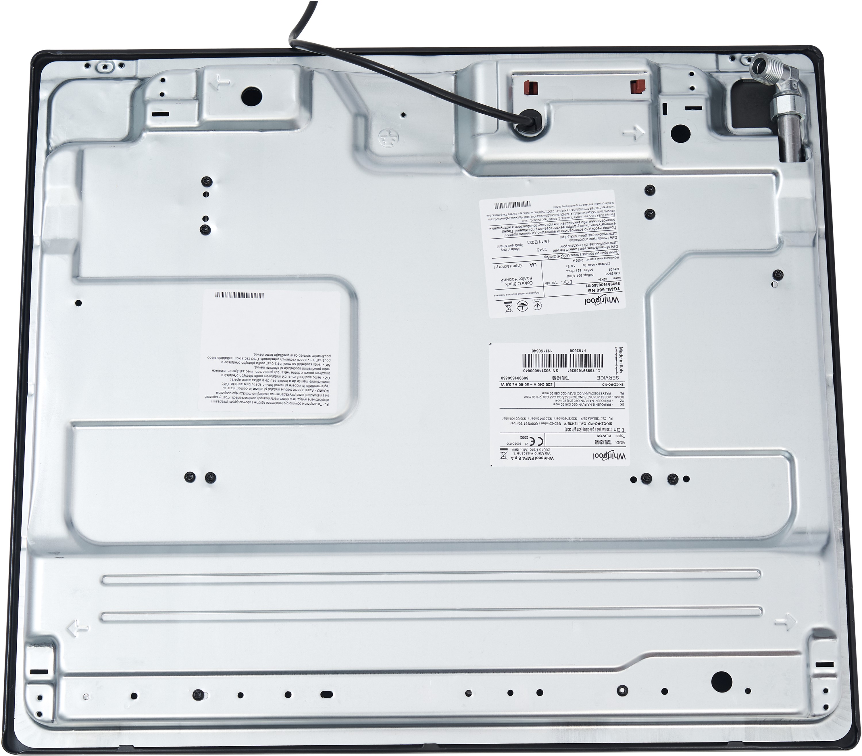 Газова варильна поверхня Whirlpool TGML 660 NB
