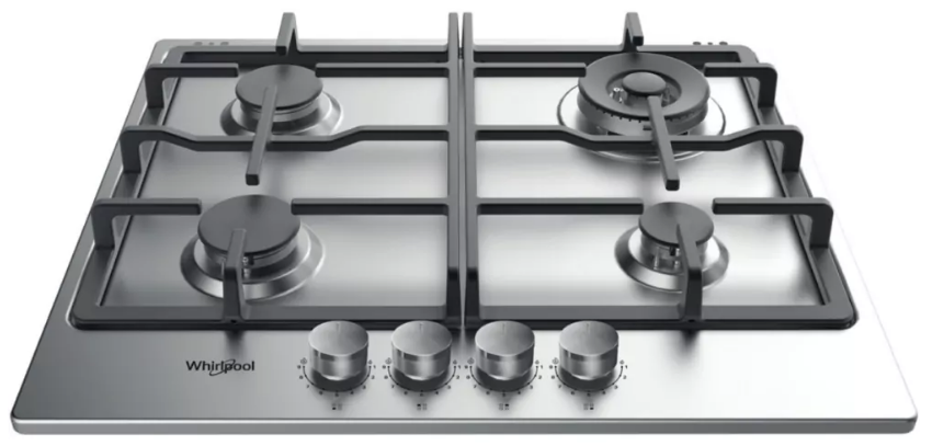 Газова варильна поверхня Whirlpool TKRL661IXEU