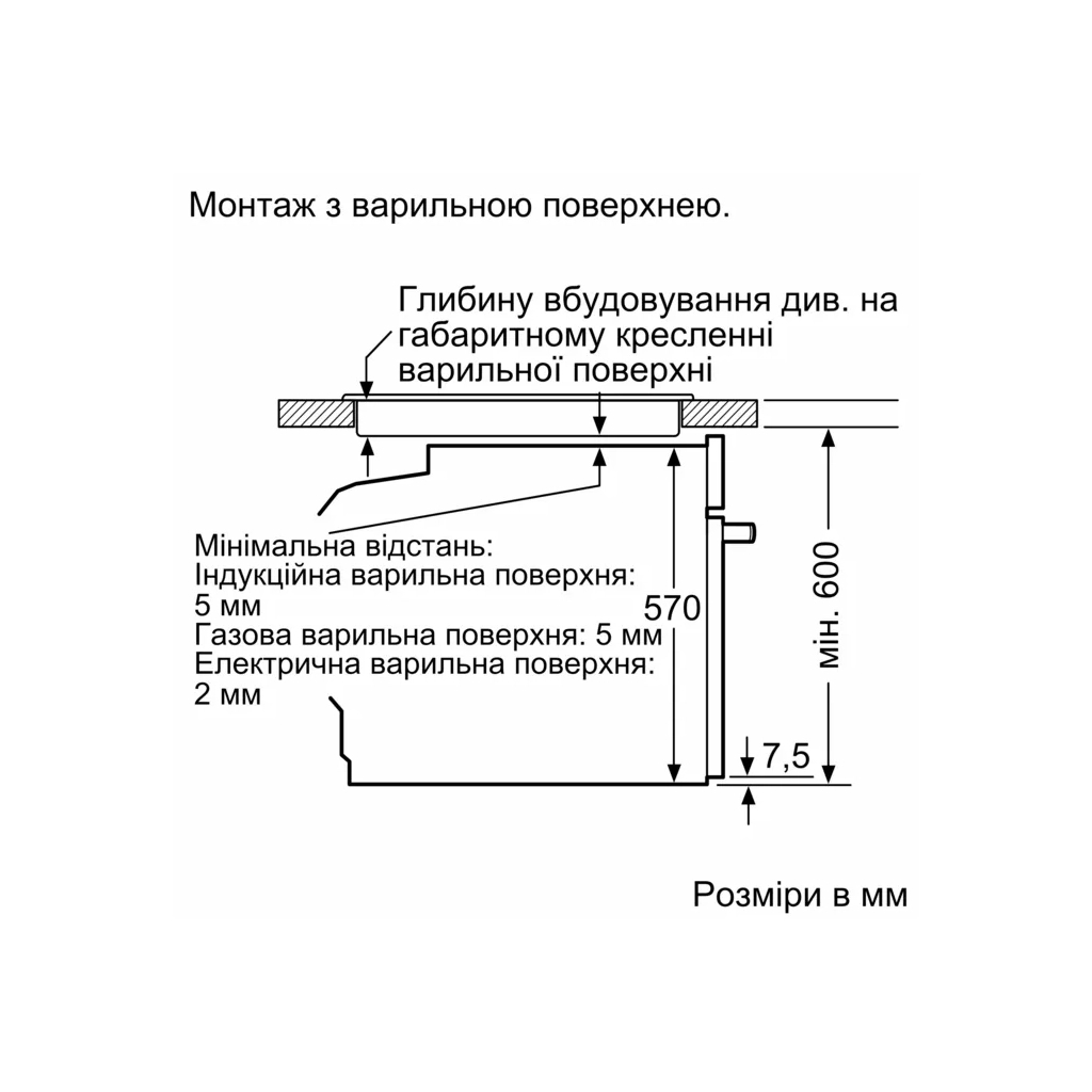 Духова шафа Bosch HBG 572 ES3 (HBG572ES3)