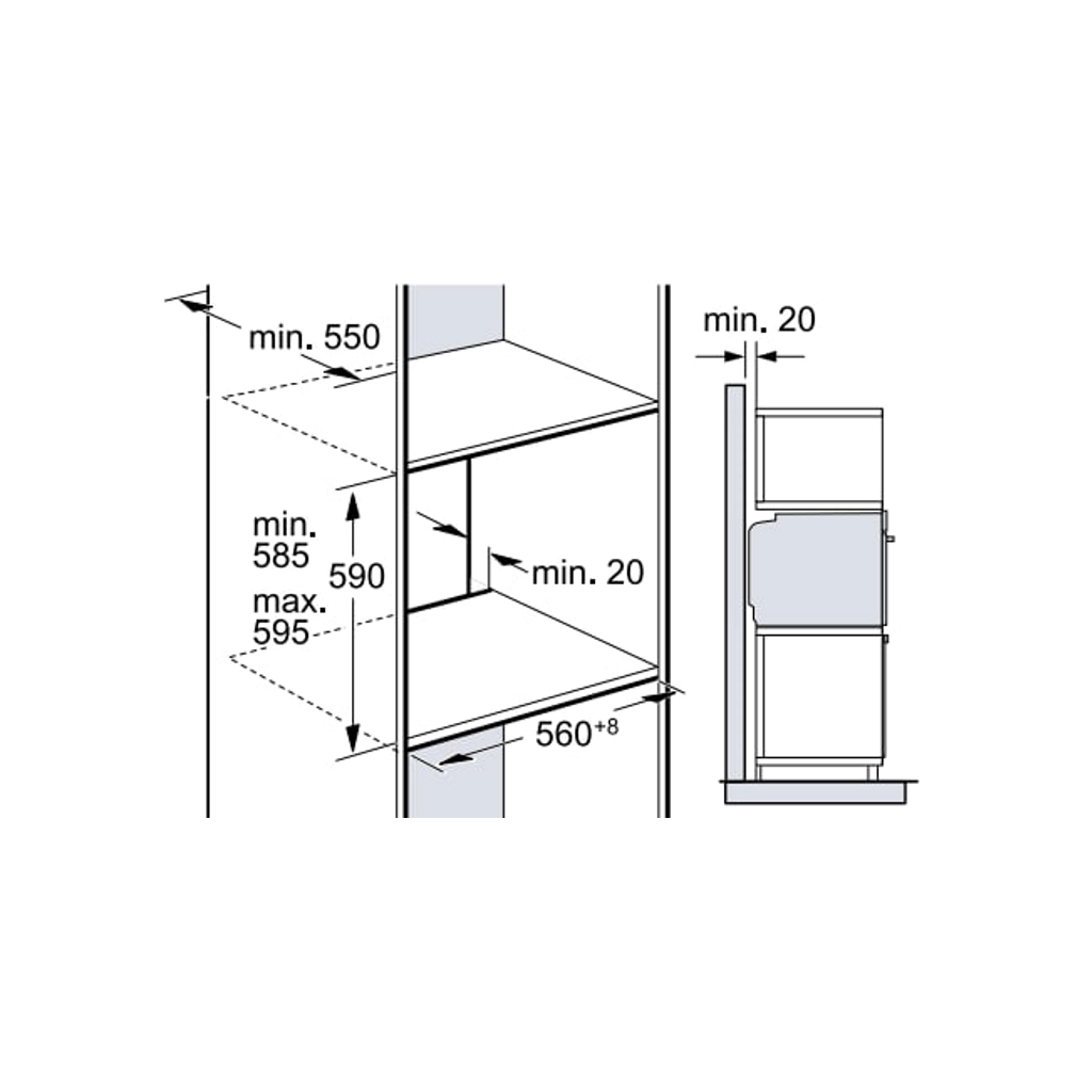 Духова шафа Bosch HUA736ER0
