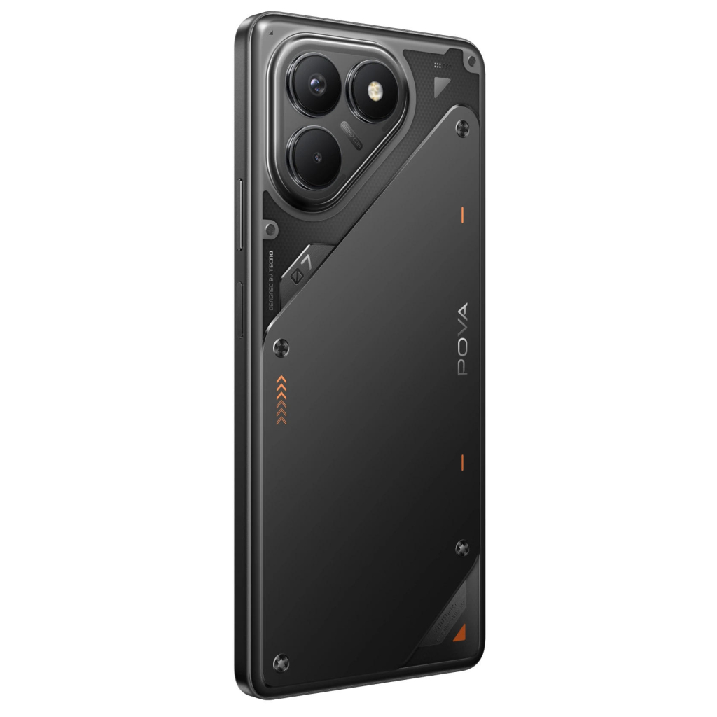 Мобільний телефон Tecno POVA 7 Neo 8/128Gb Geek Black (4894947086786)