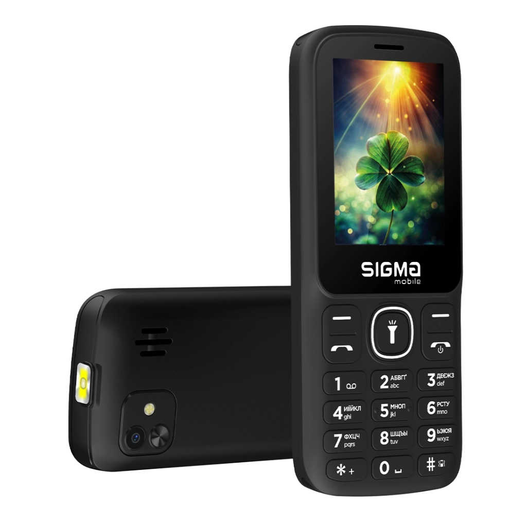 Мобільний телефон Sigma X-style 242 LUCKY Black (4827798792919)