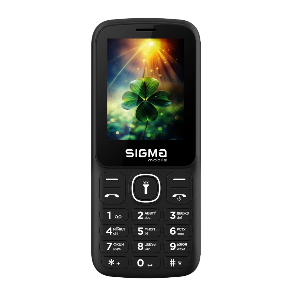 Мобільний телефон Sigma X-style 242 LUCKY Black (4827798792919)